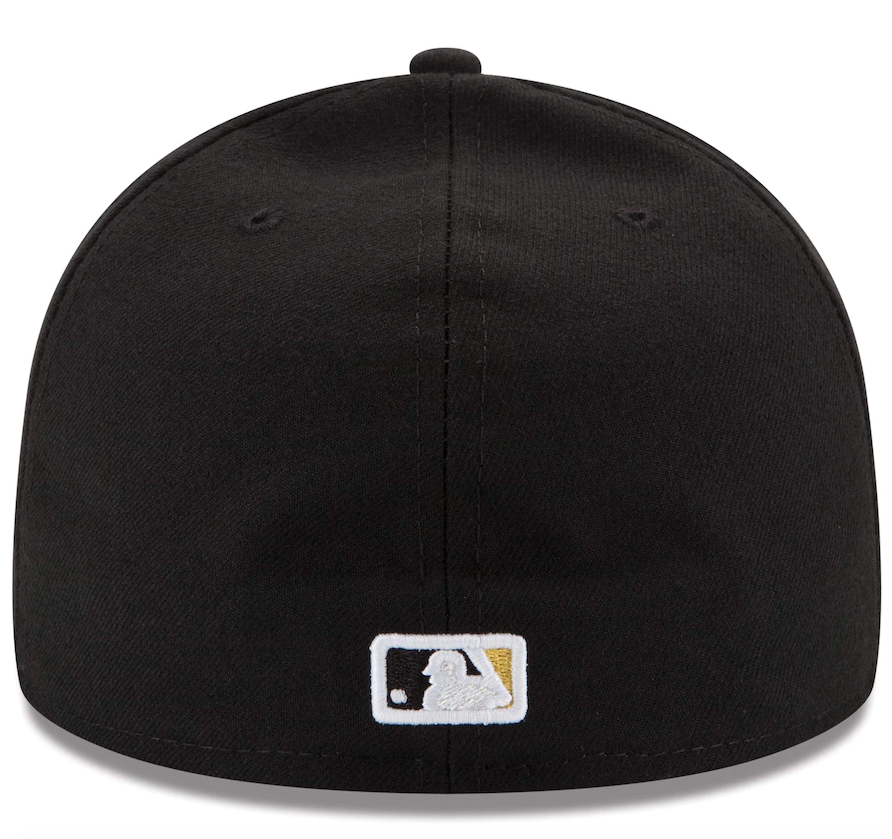 Men's Pittsburgh Pirates New Era Black Game Alternate Authentic Collection On-Field 59FIFTY Fitted Hat - Pro Jersey Sports