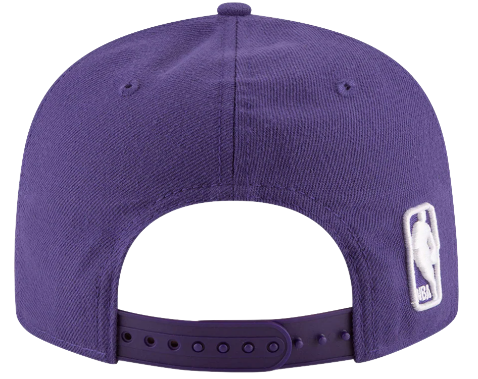 Men's Charlotte Hornets New Era Purple Official Team Color 9FIFTY Adjustable Snapback Hat - Pro Jersey Sports
