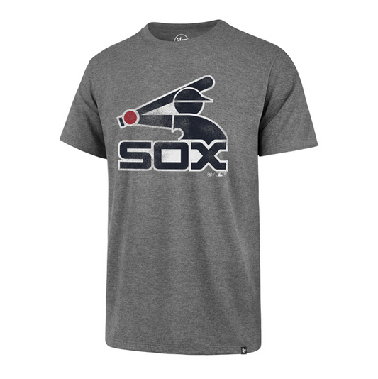 Men’s Chicago White Sox Batterman Logo Slate Grey ’47 Imprint Club Tee