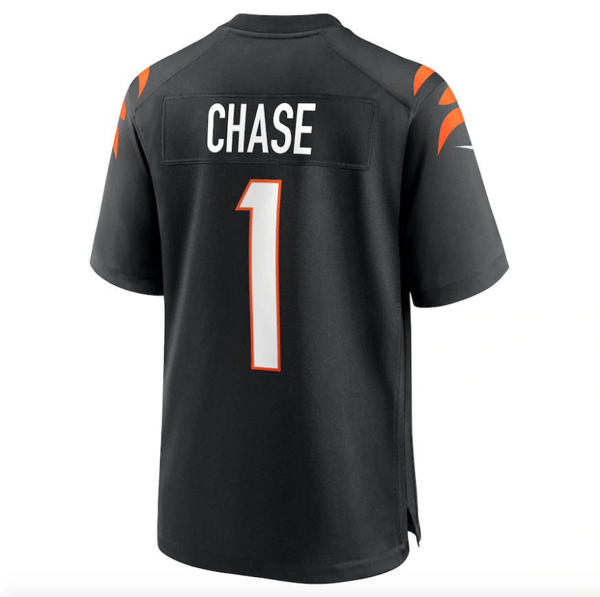 Men's Cincinnati Bengals Ja'Marr Chase Nike Black Game Jersey - Pro Jersey Sports
