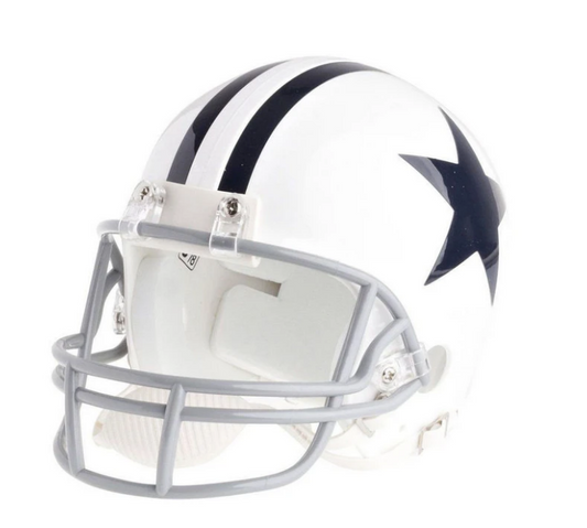 Dallas Cowboys 1960-63 Retro VSR4 Mini Helmet