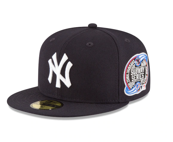 New York Yankees New Era 2000 World Series (Subway Series) Wool 59FIFTY Fitted Hat - Navy - Pro Jersey Sports