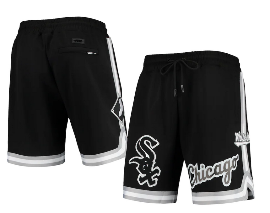 Men's Chicago White Sox Pro Standard Black Team Shorts - Pro Jersey Sports