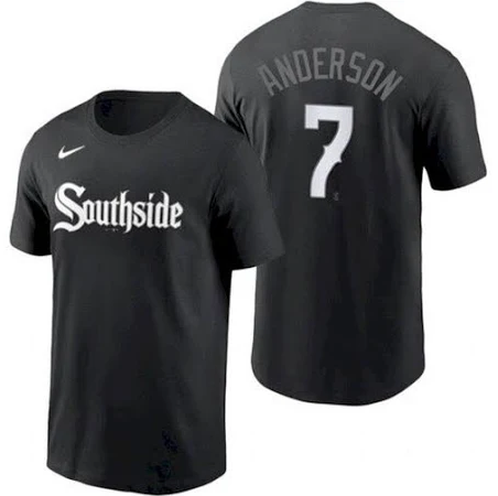 Youth Chicago White Sox Tim Anderson Nike Black City Connect T-Shirt - Pro Jersey Sports