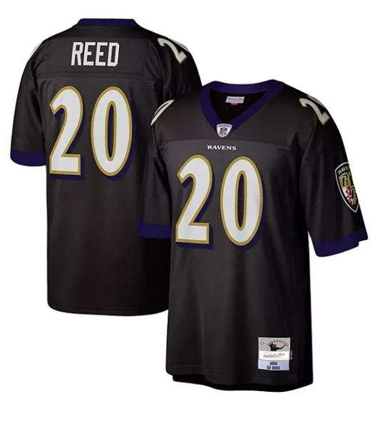 Men's Baltimore Ravens Ed Reed Mitchell & Ness Black Legacy Replica Jersey - Pro Jersey Sports