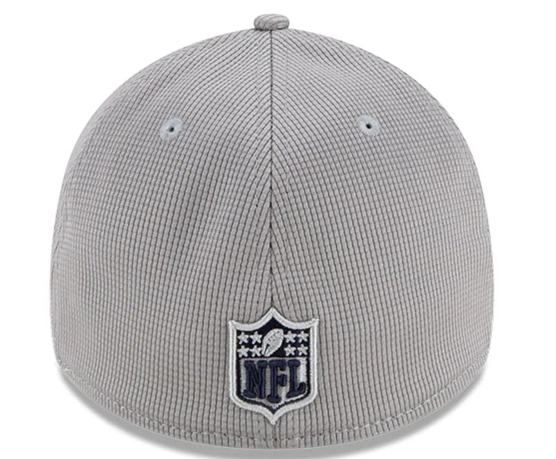 Men's Chicago Bears New Era Gray 2021 NFL Sideline Home 39THIRTY Flex Hat - Pro Jersey Sports