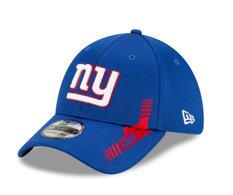 Men's New York Giants New Era Royal 2021 NFL Sideline Home 39THIRTY Flex Hat - Pro Jersey Sports