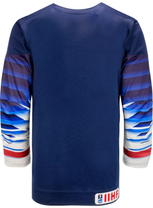 Youth USA Hockey® Nike Away Navy Replica Jersey - Pro Jersey Sports