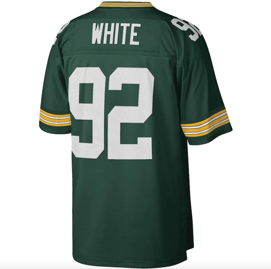 Reggie White Green Bay Packers 1996 Green Legacy Replica Jersey By Mitchell & Ness - Pro Jersey Sports