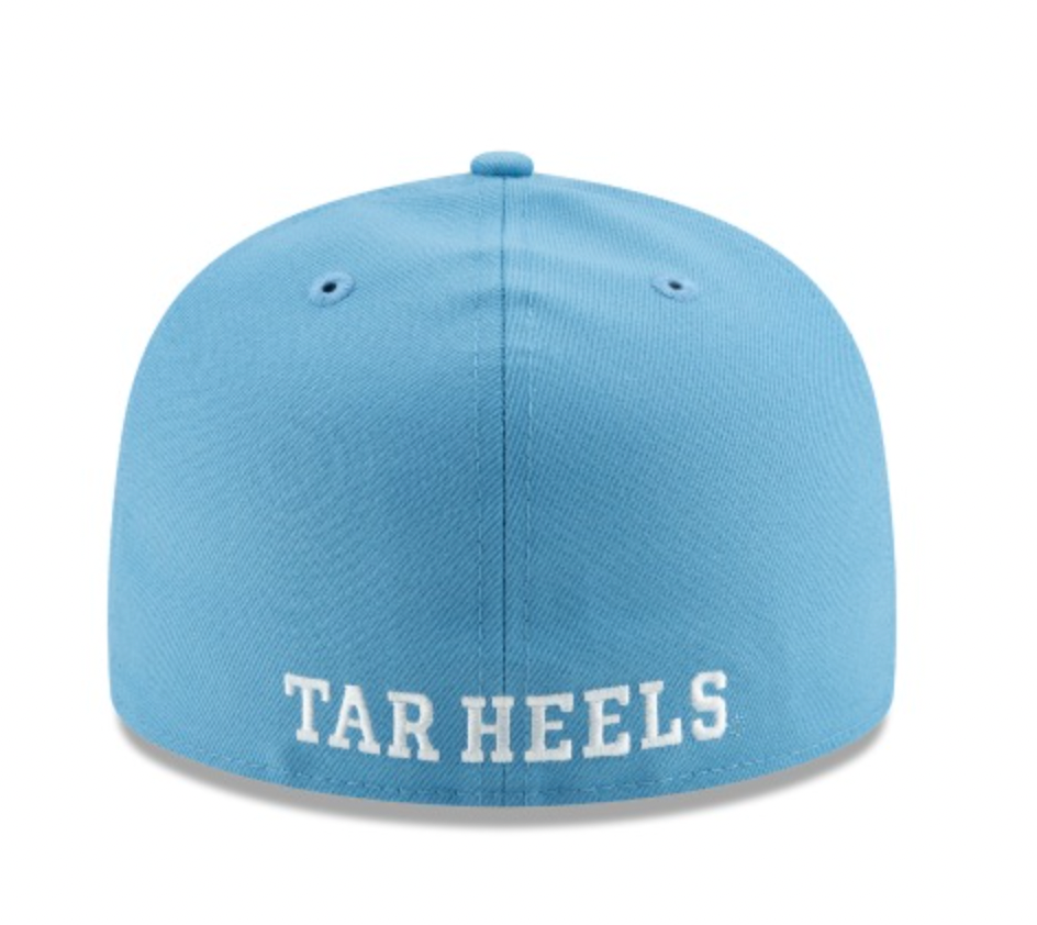 Mens North Carolina Tar Heels New Era Carolina Blue Basic 59FIFTY Fitted Hat - Pro Jersey Sports