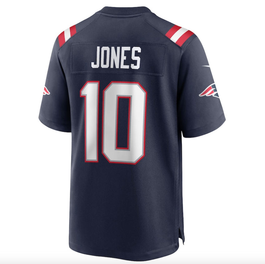 Youth New England Patriots Mac Jones Nike Navy Blue Game Jersey - Pro Jersey Sports