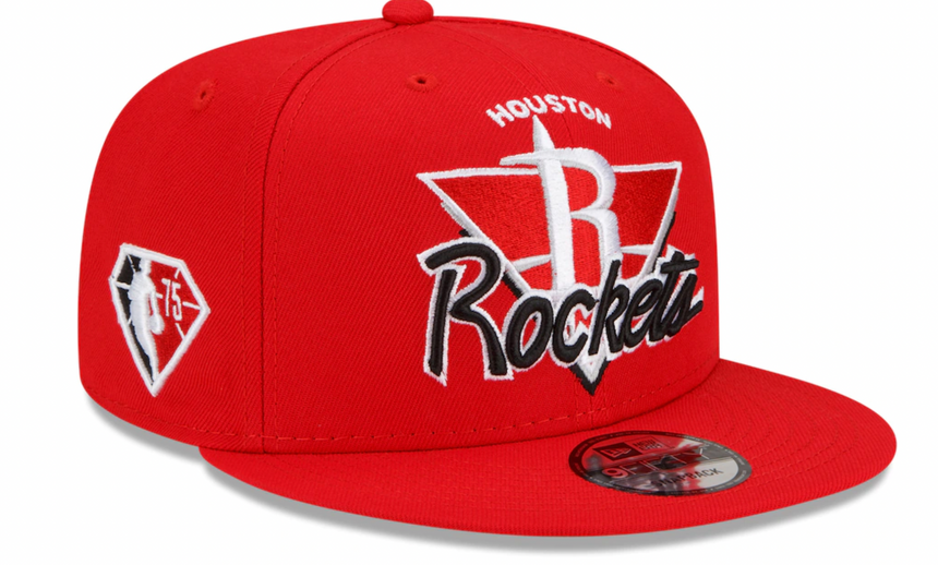 Houston Rockets New Era Red 2021 NBA Tip Off Snapback Hat - Pro Jersey Sports