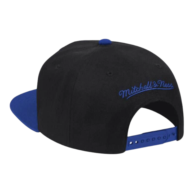 Los Angeles Lakers Mitchell & Ness Hardwood Classics Reload 2.0 Snapback Hat - Black/Blue - Pro Jersey Sports