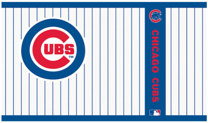Chicago Cubs™ Pinstripes 20 oz. Stainless Steel Tumbler - Pro Jersey Sports