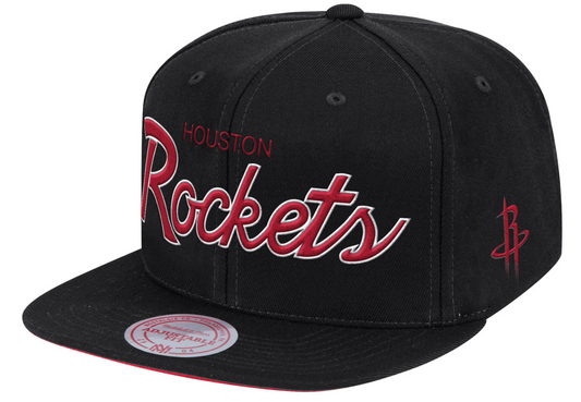 Men's Houston Rockets Black NBA Sports Specialty Snapback Adjustable Hat - Pro Jersey Sports