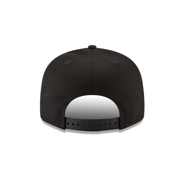 Men's Toronto Raptors New Era Black On Black Color Pack 9FIFTY Snapback Hat - Pro Jersey Sports