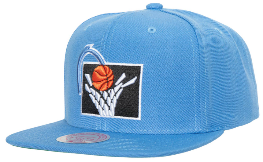 Mens Cleveland Cavaliers Blue Ground 2.0 Mitchell & Ness Snapback Adjustable Hat - Pro Jersey Sports