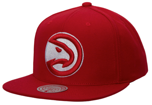 Men's Atlanta Hawks Mitchell & Ness Ground 2.0 Snapback Hat - Pro Jersey Sports