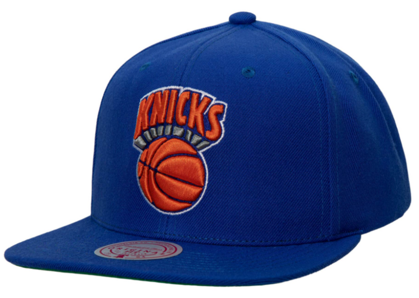 Men's New York Knicks Mitchell & Ness NBA HWC Ground 2.0 Snapback Hat - Pro Jersey Sports