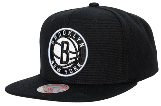 Men's Brooklyn Nets Ground 2.0 Snapback Hat By Mitchell & Ness - Pro Jersey Sports