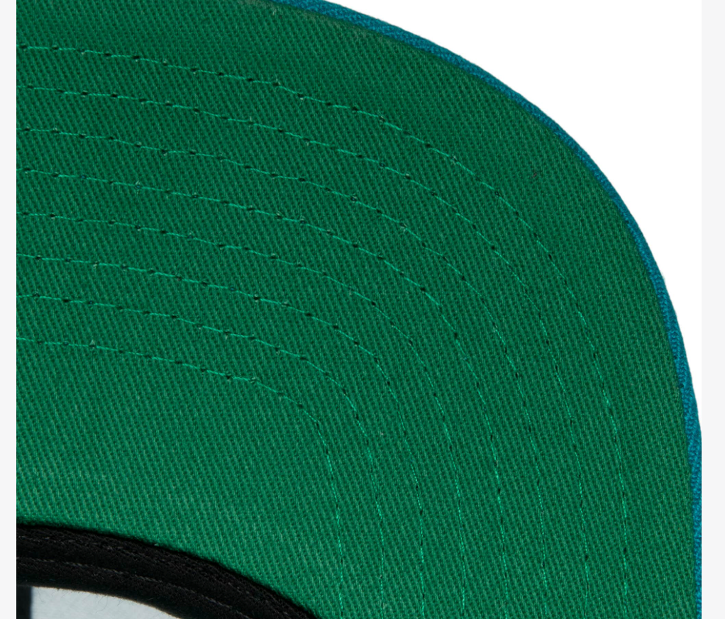 Men's Detroit Pistons Mitchell & Ness HWC Ground 2.0Teal Snapback Hat - Pro Jersey Sports