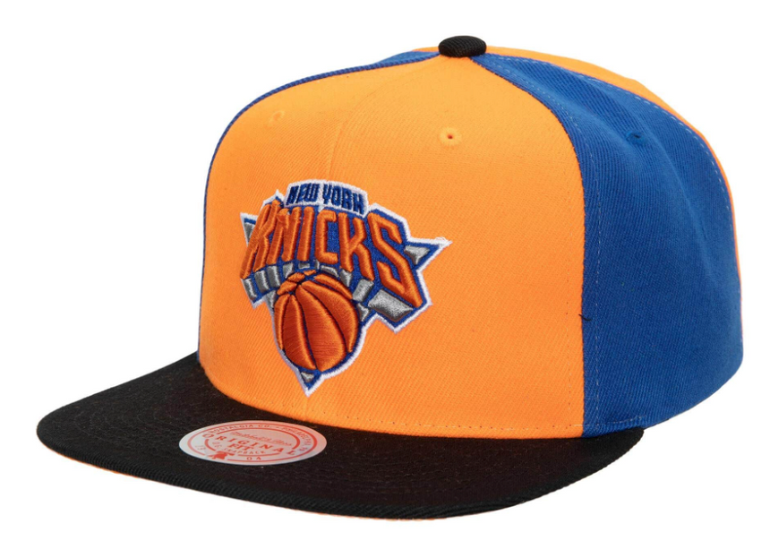 New York Knicks NBA On The Block Mitchell & Ness Snapback Hat - Pro Jersey Sports