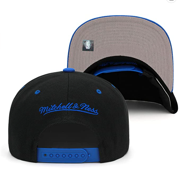 Men's Orlando Magic NBA Black Royality Mitchell & Ness Snapback Hat - Pro Jersey Sports