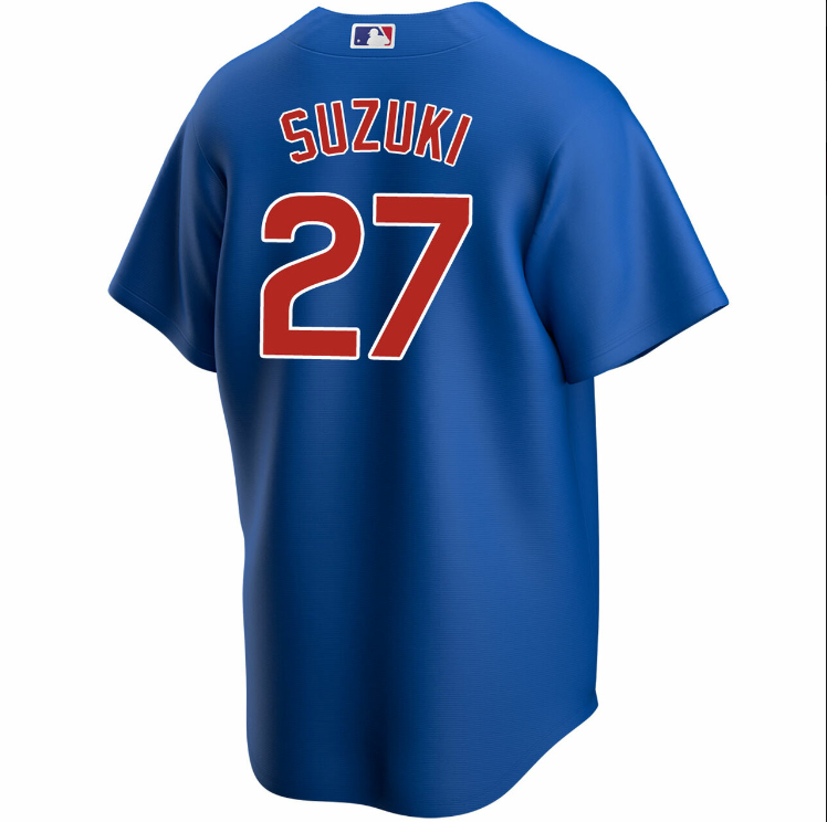 Men's Seiya Suzuki Chicago Cubs NIKE Royal Blue Alternate Replica Jersey - Pro Jersey Sports
