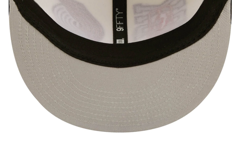 Portland Trail Blazers New Era 2022 NBA Draft 9FIFTY Snapback Adjustable Hat - Cream/Blue - Pro Jersey Sports