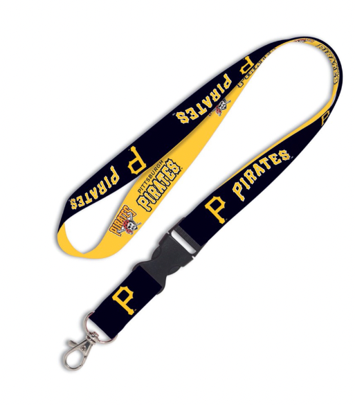 Pittsburgh Pirates 1" Lanyard With Detachable Buckle