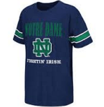 Notre Dame Fighting Irish Youth Free Agent Tee By Colosseum Athletics - Pro Jersey Sports