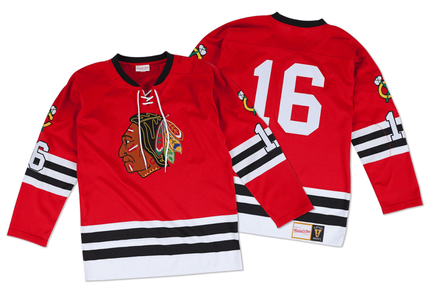 Bobby Hull Chicago Blackhawks 1960-61 Authentic Jersey By Mitchell & Ness - Pro Jersey Sports - 1