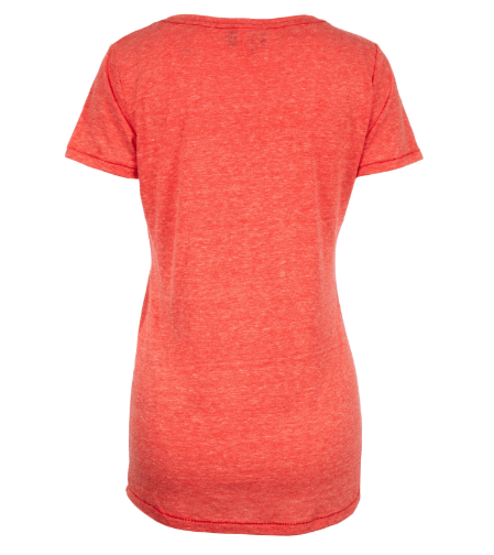 Womens Chicago Bulls Distressed Logo Tee - Pro Jersey Sports