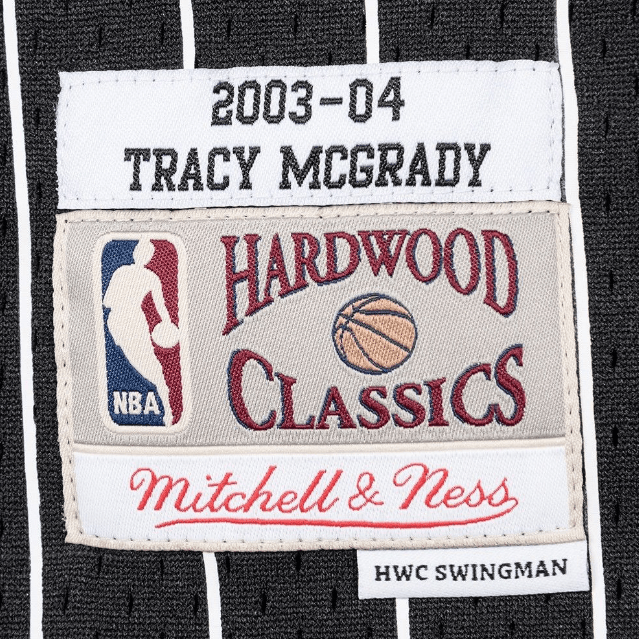 Men's Tracy McGrady 2003-04 Orlando Magic Mitchell & Ness Black Away Swingman Jersey - Pro Jersey Sports