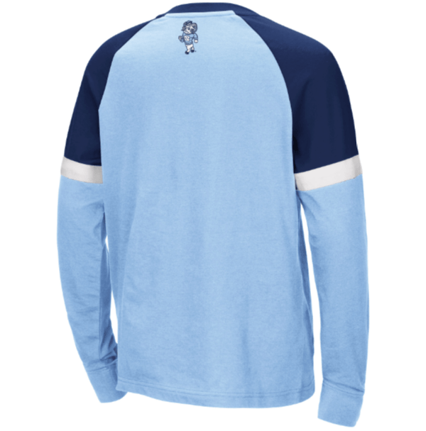 North Caroliona Tar Heels Colosseum Youth Ollie Long Sleeve Raglan T-Shirt - Pro Jersey Sports