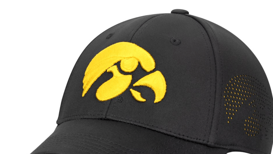 Iowa Hawkeyes Top of the World Rails One Fit Flex Hat - Pro Jersey Sports