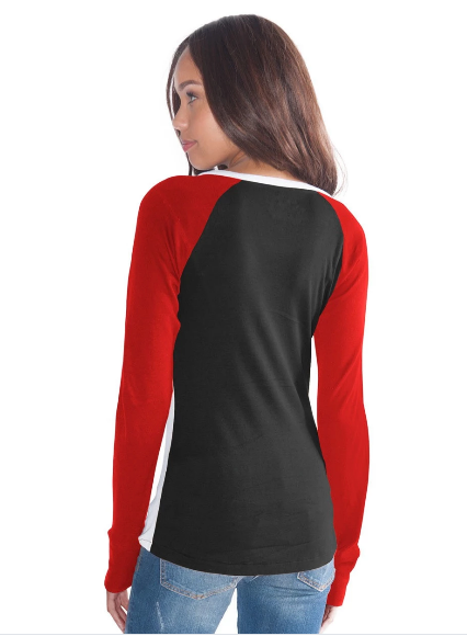 Women's Chicago Blackhawks Team Pride Long Sleeve T-Shirt by Touch by Alyssa Milano - Pro Jersey Sports