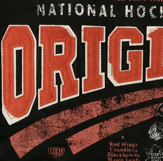 Men's NHL Original 6 Perkins T-Shirt by Old Time Hockey