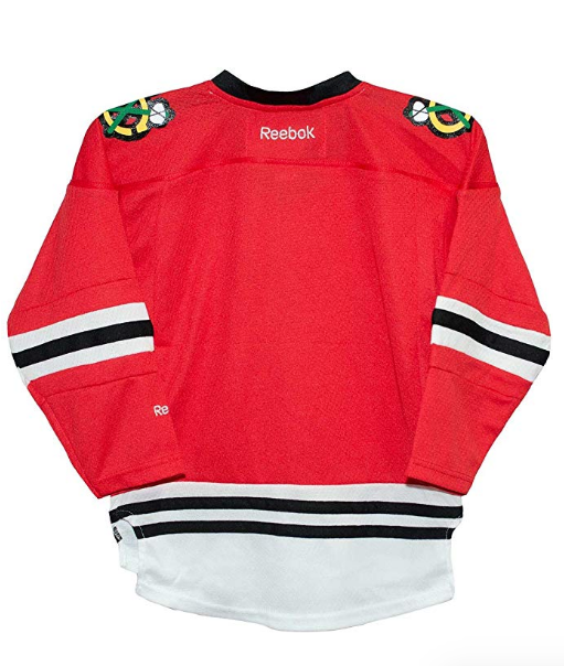 Kids Chicago Blackhawks Reebok Child (4-7) Blank Red Replica Jersey - Pro Jersey Sports