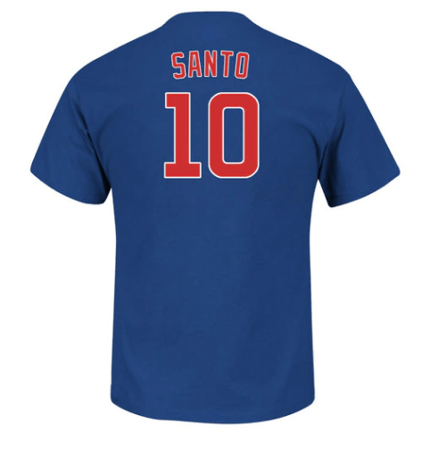 Men's Chicago Cubs Ron Santo Player Name & Number T-Shirt - Pro Jersey Sports