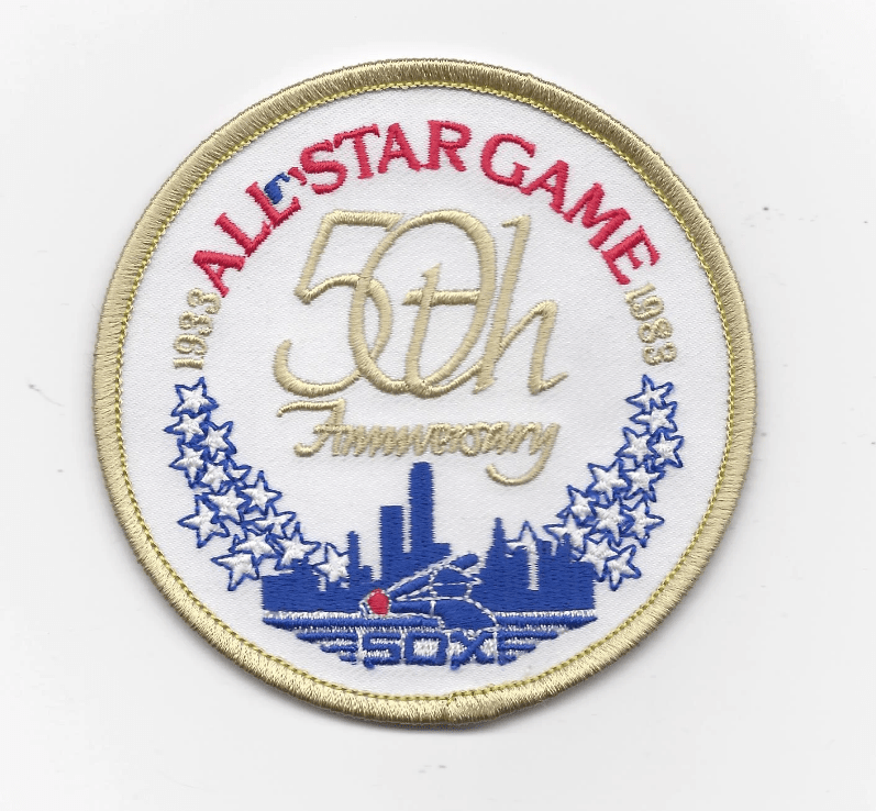 Chicago White Sox 50th Anniversary All Star Game Alternate Jersey Sleeve Patch - Pro Jersey Sports