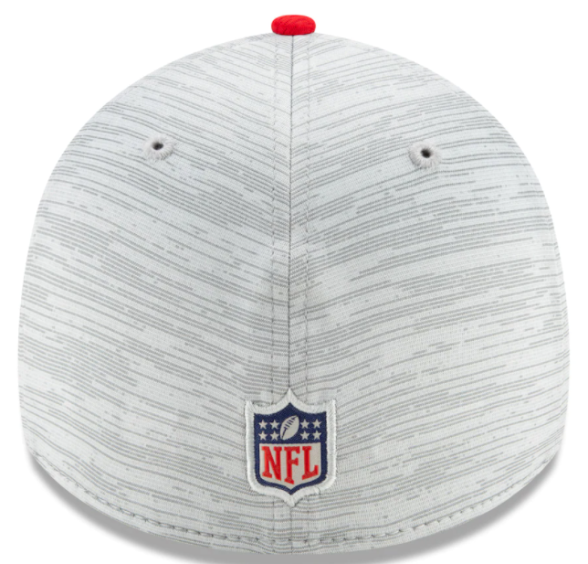 Kansas City Chiefs 2021 Training Camp On Field Gray/Red New Era 39THIRTY Flex Fit Hat - Pro Jersey Sports
