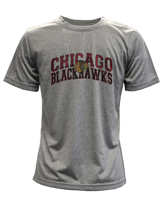 Youth Chicago Blackhawks Performance Arch Tee By Levelwear - Pro Jersey Sports