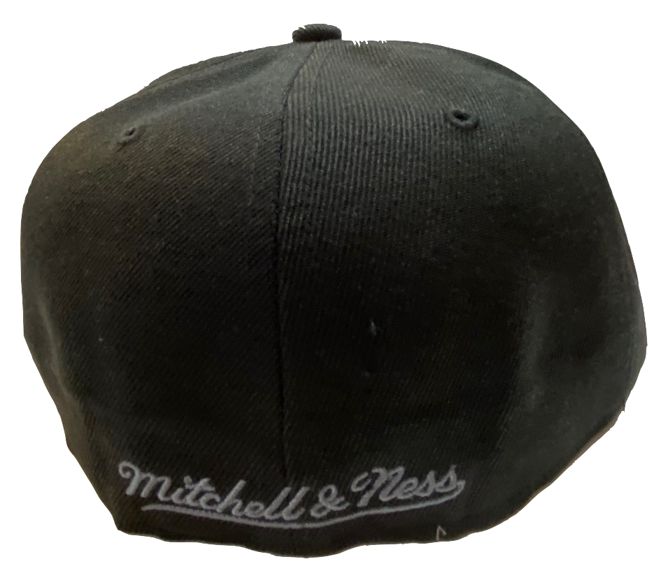 Men's Mitchell & Ness Grey/Black Orlando Magic Hardwood Classics Reload 2.0 Fitted Hat - Pro Jersey Sports