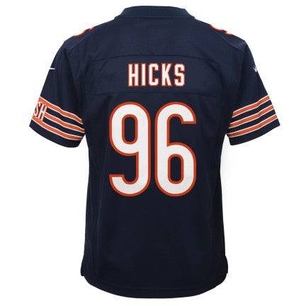 Youth Nike Akiem Hicks Navy Chicago Bears Game Jersey - Pro Jersey Sports