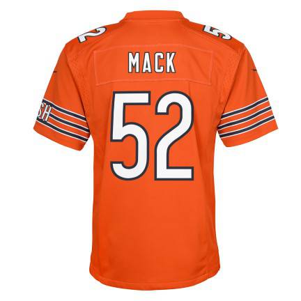 Youth Nike Khalil Mack Alternate Orange Chicago Bears Game Jersey - Pro Jersey Sports