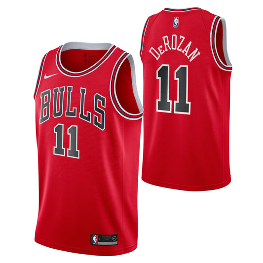 Youth Chicago Bulls Demar Derozan Red Nike Swingman Icon Jersey - Pro Jersey Sports