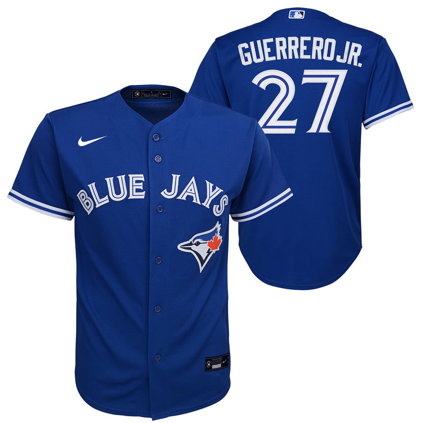 Vladimir Guerrero Jr. Toronto Blue Jays Nike Youth Home Replica Player Jersey - Royal - Pro Jersey Sports