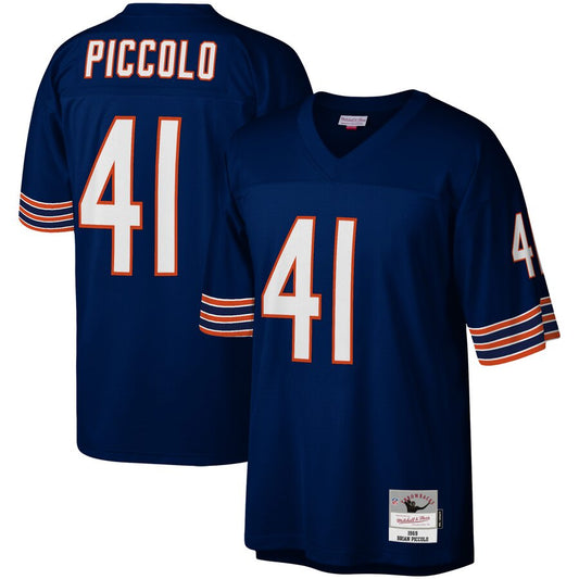 Men's Chicago Bears Brian Piccolo Mitchell & Ness Navy Legacy Replica Jersey