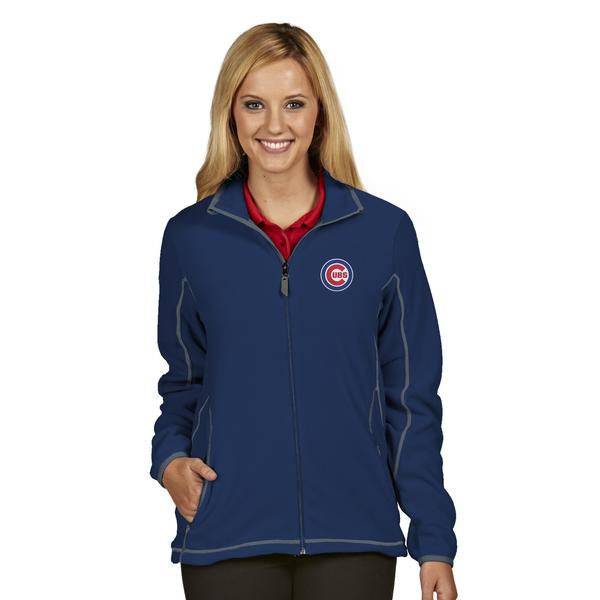 Chicago Cubs Women's "Ice" Polar Fleece Jacket by Antigua - Pro Jersey Sports